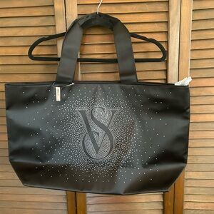 Victoria's Secret Black Tote Bag